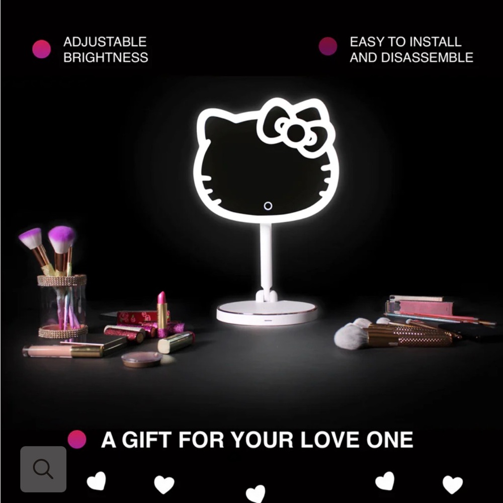 Impressions Hello Kitty LED Rechargeable Makeup Mirror